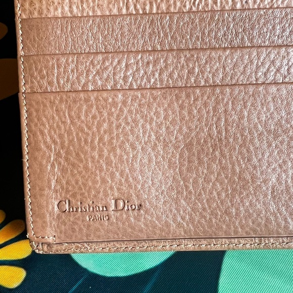CHRISTIAN DIOR HONEYCOMB BIFOLD LONG WALLET - Picture 10 of 14